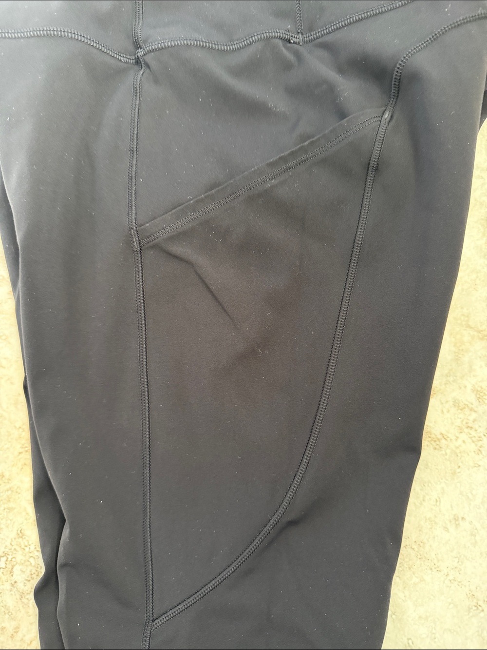 2 For 1 - Lululemon Black Fast & Free Leggings - 25” - Picture 5 of 9